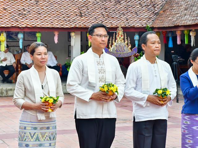 วิทยาลัยการศึกษา ร่วมสืบสานประเพณีอันทรงคุณค่า จัดโครงการ “ประเพณีแห่ผ้าห่มพระธาตุจอมทอง ครั้งที่ ๑๑” ประจำปี ๒๕๖๙