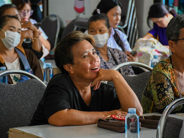 วิทยาลัยการศึกษา ดำเนินโครงการส่งเสริมสุขภาวะที่ดีของคนชุมชนทุกช่วงวัย กิจกรรมการอบรมการจัดทำหลักสูตรท้องถิ่นเพื่อเสริมสร้างและอนุรักษ์ภูมิปัญญาชุมชน