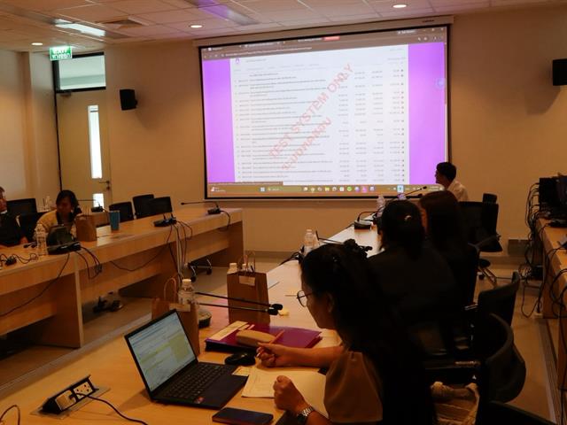 คณะทันตแพทยศาสตร์ มหาวิทยาลัยพะเยา จัดโครงการ “ทบทวนความรู้ด้านการใช้ระบบบริหารจัดการแผนและงบประมาณ (e-Budget)”
