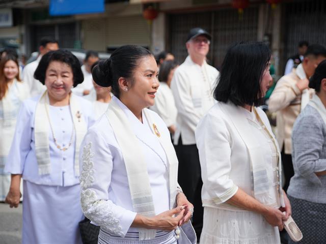 คณะทันตแพทยศาสตร์ มหาวิทยาลัยพะเยา เข้าร่วมโครงการ “ประเพณีแห่ผ้าห่มพระธาตุจอมทอง ครั้งที่ 11” ประจำปี 2569