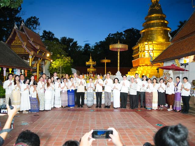 คณะทันตแพทยศาสตร์ มหาวิทยาลัยพะเยา เข้าร่วมโครงการ “ประเพณีแห่ผ้าห่มพระธาตุจอมทอง ครั้งที่ 11” ประจำปี 2569