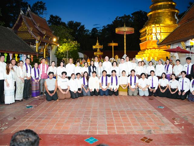 คณะทันตแพทยศาสตร์ มหาวิทยาลัยพะเยา เข้าร่วมโครงการ “ประเพณีแห่ผ้าห่มพระธาตุจอมทอง ครั้งที่ 11” ประจำปี 2569