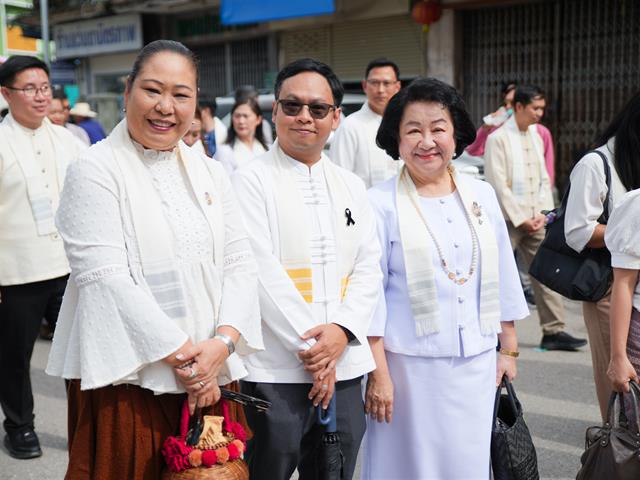 คณะทันตแพทยศาสตร์ มหาวิทยาลัยพะเยา เข้าร่วมโครงการ “ประเพณีแห่ผ้าห่มพระธาตุจอมทอง ครั้งที่ 11” ประจำปี 2569