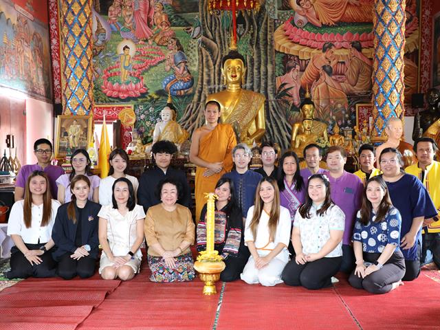คณะทันตแพทยศาสตร์ มหาวิทยาลัยพะเยา ร่วมสืบสานประเพณีแห่เทียนพรรษาและถวายเทียนพรรษา เนื่องในวันเข้าพรรษา ประจำปี 2569