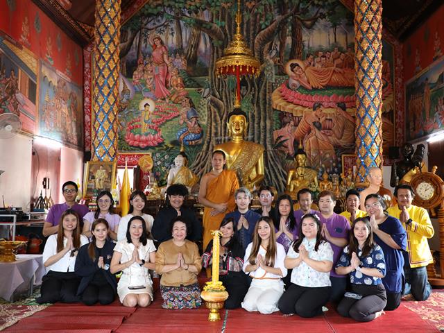 คณะทันตแพทยศาสตร์ มหาวิทยาลัยพะเยา ร่วมสืบสานประเพณีแห่เทียนพรรษาและถวายเทียนพรรษา เนื่องในวันเข้าพรรษา ประจำปี 2569