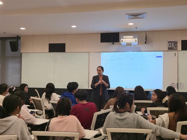 คณะพยาบาลศาสตร์ มหาวิทยาลัยพะเยา จัดโครงการพัฒนาวิชาการนิสิตคณะพยาบาลศาสตร์ กิจกรรมที่ 3 การพัฒนาทักษะดิจิทัลสำหรับนิสิตพยาบาล  