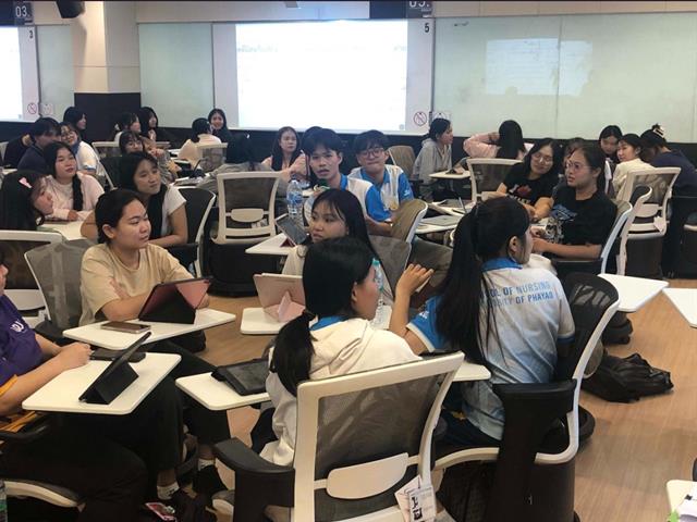 คณะพยาบาลศาสตร์ มหาวิทยาลัยพะเยา จัดโครงการพัฒนาวิชาการนิสิตคณะพยาบาลศาสตร์ กิจกรรมที่ 3 การพัฒนาทักษะดิจิทัลสำหรับนิสิตพยาบาล  