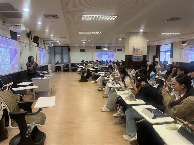 คณะพยาบาลศาสตร์ มหาวิทยาลัยพะเยา จัดโครงการพัฒนาวิชาการนิสิตคณะพยาบาลศาสตร์ กิจกรรมที่ 3 การพัฒนาทักษะดิจิทัลสำหรับนิสิตพยาบาล  