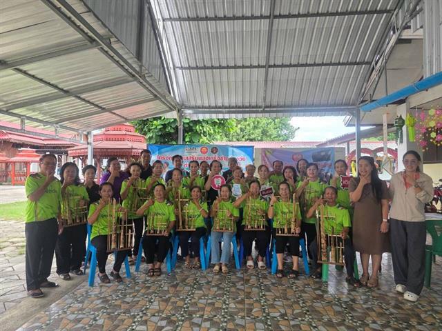 คณะทันตแพทยศาสตร์ มหาวิทยาลัยพะเยา ลงพื้นที่โรงเรียนผู้สูงอายุตำบลจำป่าหวาย พัฒนาต้นแบบระบบเชื่อมต่อข้อมูลและรายงานสุขภาพผู้สูงอายุผ่าน Application Oral-Frail Check