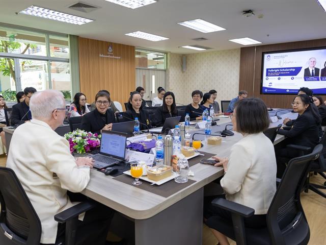 คณะศิลปศาสตร์ มหาวิทยาลัยพะเยา จัดบรรยายพิเศษ “Fulbright Scholarship” เปิดโอกาสสู่การศึกษาระดับนานาชาติ