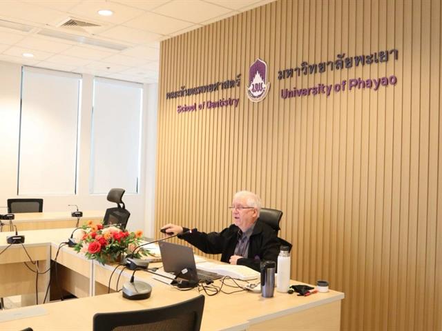 งานวิจัยและห้องปฏิบัติการ จัดกิจกรรมบรรยายและเชิงปฏิบัติการ (Hands-on Workshop)       ในหัวข้อ “Developing Competitive International Research Proposals in Dental and Oral Health Research”