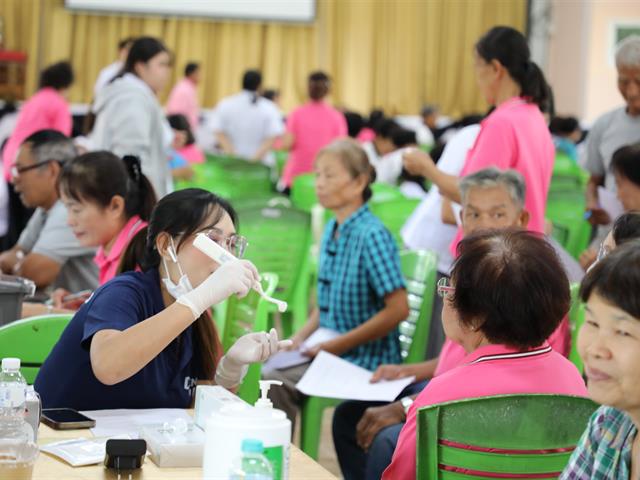 คณะทันตแพทยศาสตร์ คณะวิทยาศาสตร์การแพทย์ และ คณะสหเวชศาสตร์ มหาวิทยาลัยพะเยา บูรณาการความร่วมมือลงพื้นที่ตรวจติดตามรอบสุดท้าย 