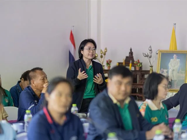 ผู้เข้าร่วมโครงการแลกเปลี่ยนเรียนรู้ข้อคิดเห็นและข้อเสนอแนะร่วมกัน