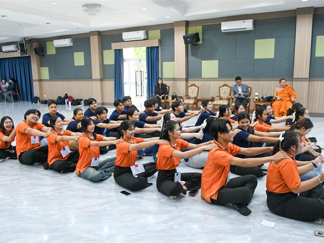 สโมสรนิสิตวิทยาลัยการศึกษา ดำเนินกิจกรรมการพัฒนานิสิตครูจิตอาสาเพื่อการพัฒนาเชิงพื้นที่ ณ มหาวิทยาลัยมหามกุฏราชวิทยาลัย วิทยาเขตอีสาน
