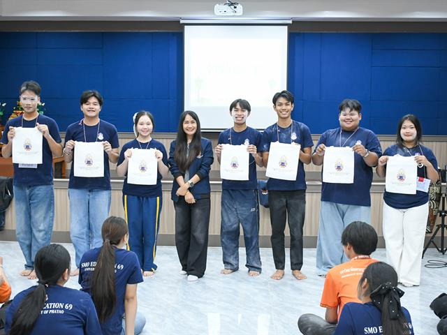 สโมสรนิสิตวิทยาลัยการศึกษา ดำเนินกิจกรรมการพัฒนานิสิตครูจิตอาสาเพื่อการพัฒนาเชิงพื้นที่ ณ มหาวิทยาลัยมหามกุฏราชวิทยาลัย วิทยาเขตอีสาน