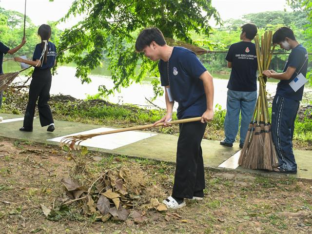 สโมสรนิสิตวิทยาลัยการศึกษา ดำเนินกิจกรรมการพัฒนานิสิตครูจิตอาสาเพื่อการพัฒนาเชิงพื้นที่ ณ มหาวิทยาลัยมหามกุฏราชวิทยาลัย วิทยาเขตอีสาน