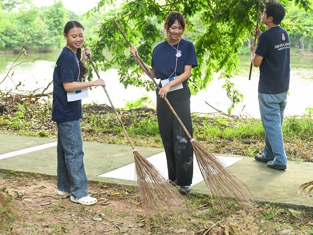 สโมสรนิสิตวิทยาลัยการศึกษา ดำเนินกิจกรรมการพัฒนานิสิตครูจิตอาสาเพื่อการพัฒนาเชิงพื้นที่ ณ มหาวิทยาลัยมหามกุฏราชวิทยาลัย วิทยาเขตอีสาน