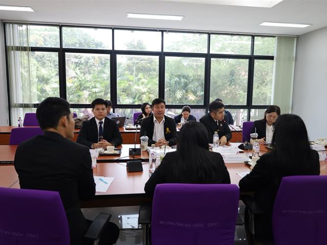 วิทยาเขตเชียงราย ต้อนรับวิทยาลัยการศึกษา ม.พะเยา โอกาสจัดการประชุมสนทนากลุ่มฯ 