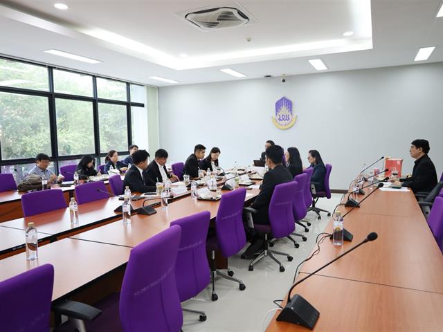 วิทยาเขตเชียงราย ต้อนรับวิทยาลัยการศึกษา ม.พะเยา โอกาสจัดการประชุมสนทนากลุ่มฯ 