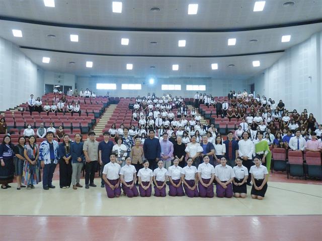 สาขาวิชาภาษาไทย คณะศิลปศาสตร์ มหาวิทยาลัยพะเยา จัดโครงการเพชรภาษาไทย