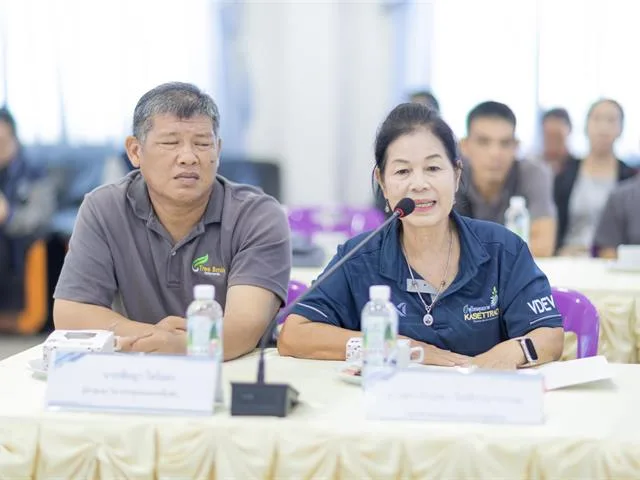 ผู้เข้าร่วมโครงการแลกเปลี่ยนเรียนรู้ข้อคิดเห็นและข้อเสนอแนะร่วมกัน