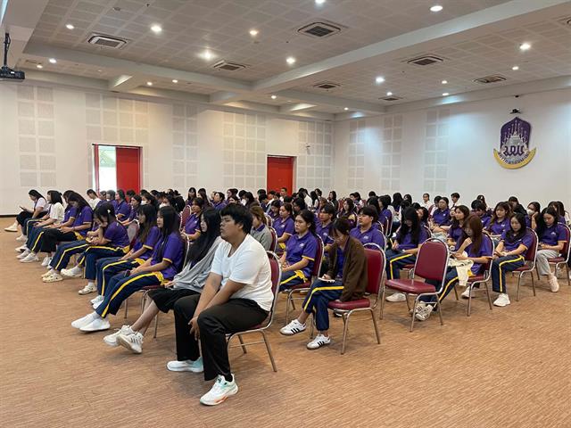 โครงการส่งเสริมอัตลักษณ์นิสิตคณะพยาบาลศาสตร์ กิจกรรมที่ 3 “การสร้างเสริมบุคลิกภาพและคุณธรรมจริยธรรมนิสิตพยาบาลศาสตร์”