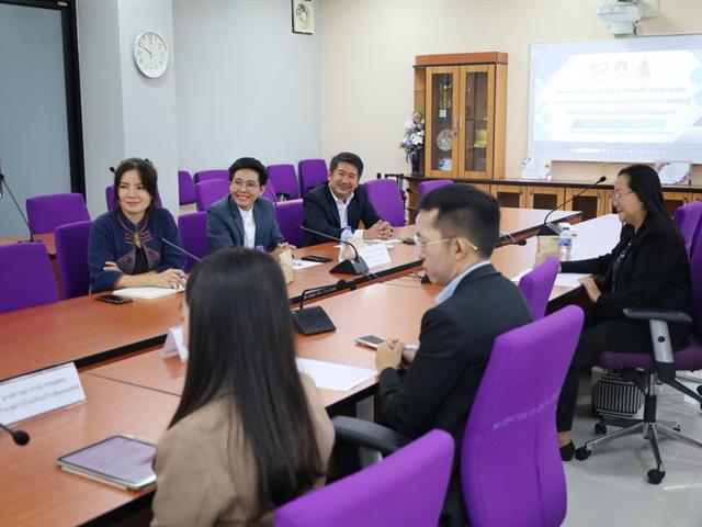 วิทยาเขตเชียงราย ต้อนรับวิทยาลัยการศึกษา ม.พะเยา โอกาสจัดการประชุมสนทนากลุ่มฯ 
