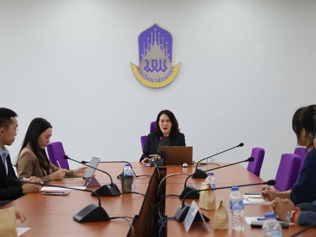 วิทยาเขตเชียงราย ต้อนรับวิทยาลัยการศึกษา ม.พะเยา โอกาสจัดการประชุมสนทนากลุ่มฯ 