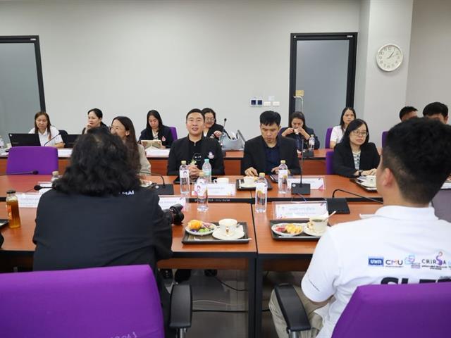 วิทยาเขตเชียงราย ต้อนรับคณะนักวิจัย มช. ติดตามความก้าวหน้าการดำเนินงาน Node พื้นที่ภาคเหนือตอนบน