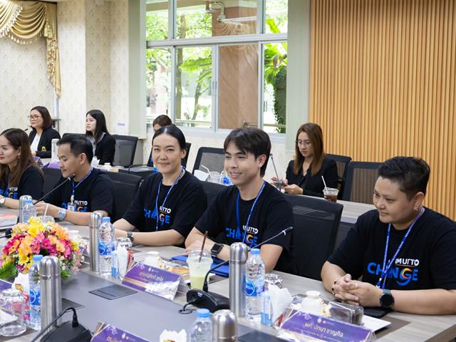 คณะศิลปศาสตร์ มหาวิทยาลัยพะเยา ต้อนรับคณะศึกษาดูงานจากมหาวิทยาลัยเทคโนโลยีราชมงคลตะวันออก