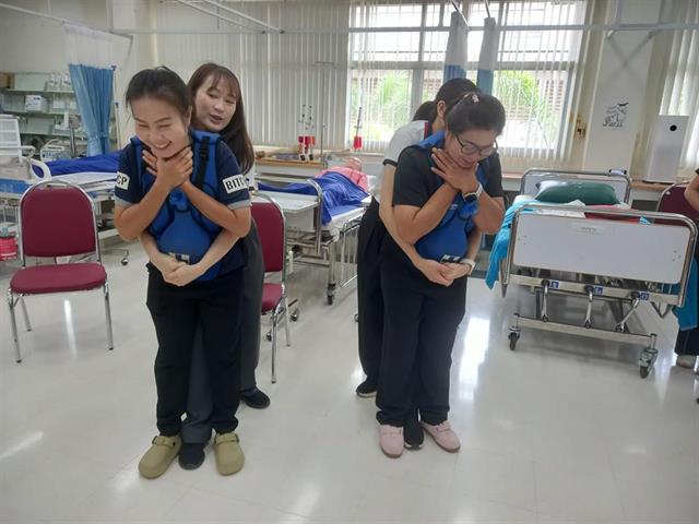 โครงการพัฒนาศักยภาพบุคลากร เสริมทักษะปฐมพยาบาล CPR และการประเมินพัฒนาการเด็ก