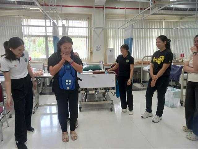 โครงการพัฒนาศักยภาพบุคลากร เสริมทักษะปฐมพยาบาล CPR และการประเมินพัฒนาการเด็ก