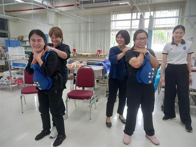โครงการพัฒนาศักยภาพบุคลากร เสริมทักษะปฐมพยาบาล CPR และการประเมินพัฒนาการเด็ก