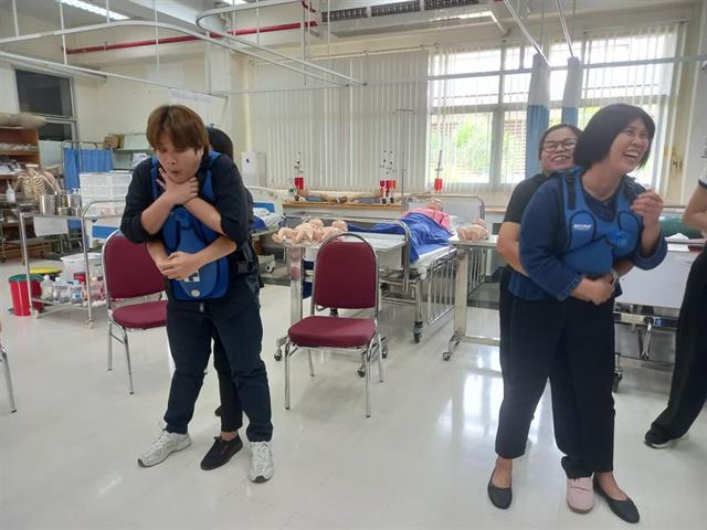 โครงการพัฒนาศักยภาพบุคลากร เสริมทักษะปฐมพยาบาล CPR และการประเมินพัฒนาการเด็ก