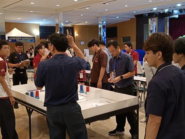 วิศวกรรมไฟฟ้า วิศวกรรมเครื่องกล และวิศวกรรมอุตสาหการ ผนึกกำลัง ร่วมแข่งขัน NORTHERN ROBODING CHALLENGE 2026