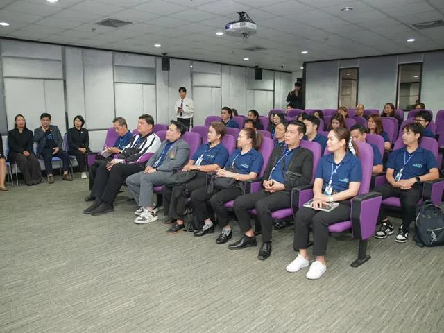 ต้อนรับคณะศึกษาดูงานมหาวิทยาลัยราชมงคลเทคโนโลยีตะวันออก