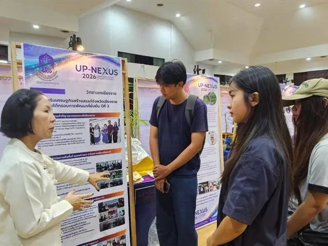 วิทยาเขตเชียงราย ร่วมจัดแสดงนวัตกรรมเศรษฐกิจสร้างสรรค์ ในงาน UP-NEXUS Innovation Day 2026