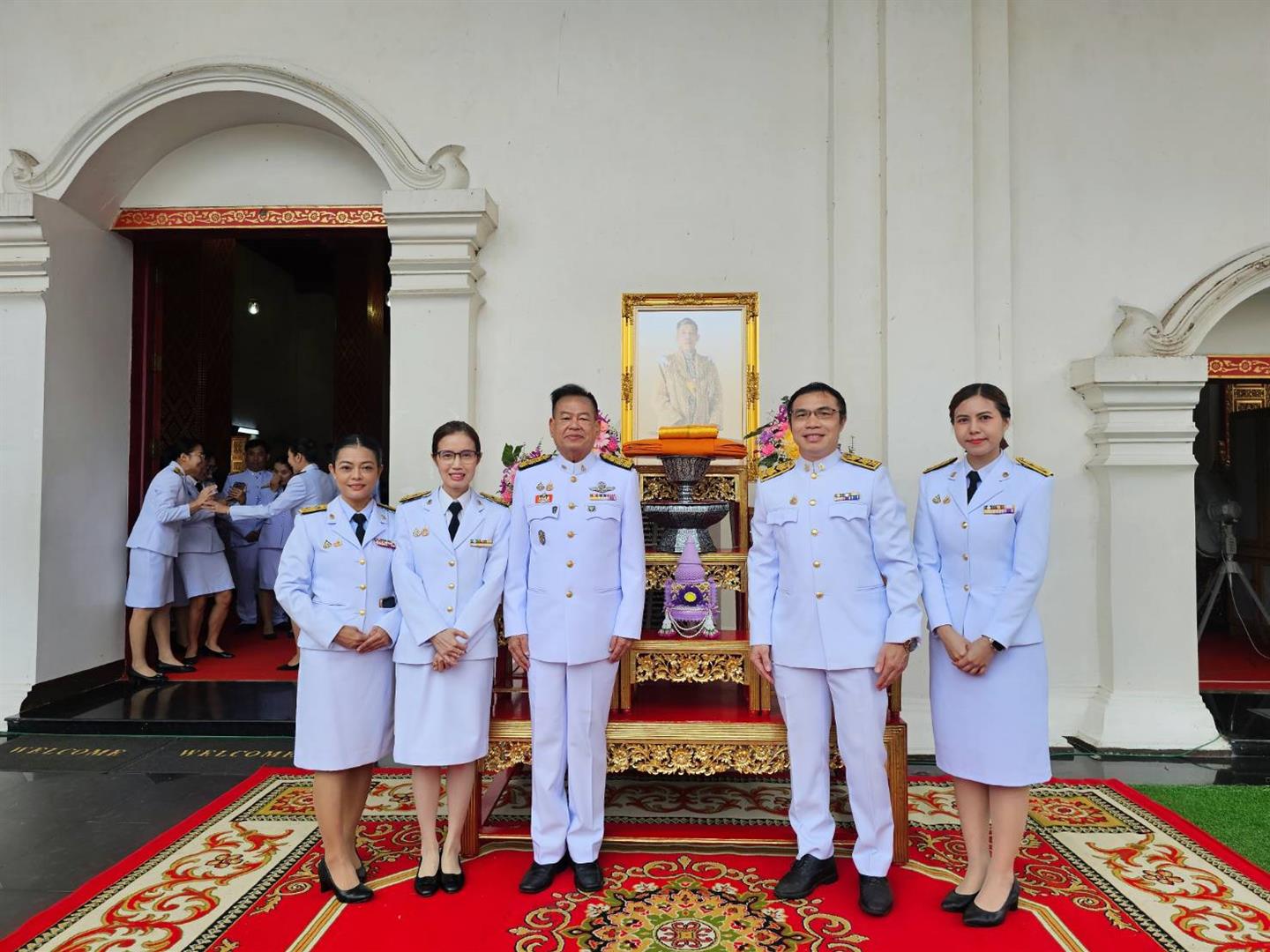 ถวายผ้าพระกฐินพระราชทาน