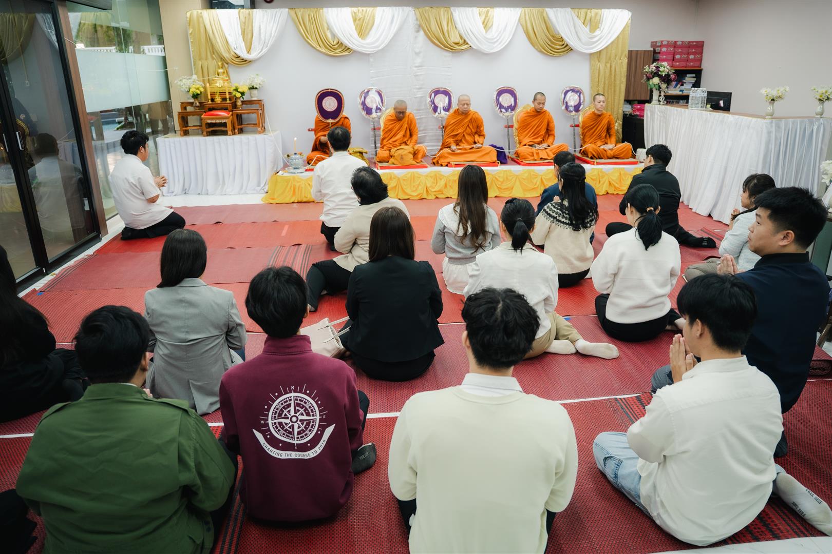 ทำบุญปีใหม่คณะนิติศาสตร์